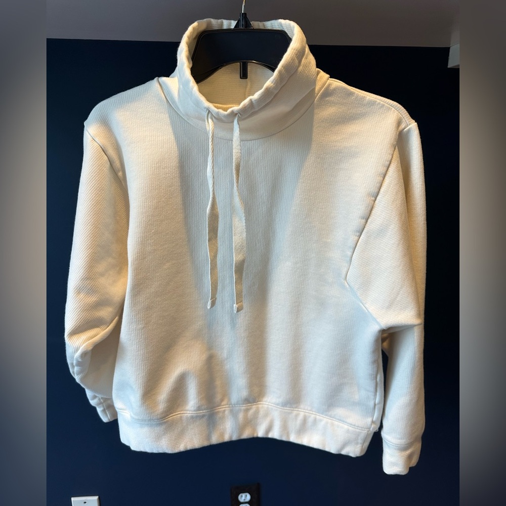 New Madewell mock neck pullover women’s sz M